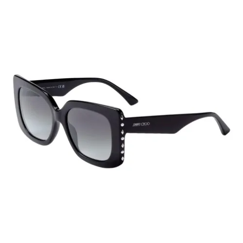 Jimmy Choo Pearl ACID Ester Butterfly Sunglasses Women's Black
