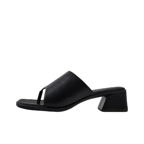 CAMPER Шлепанцы Женские Черные