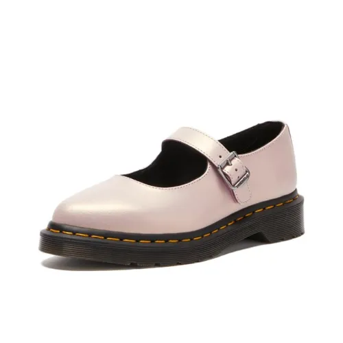 Dr.Martens Elphie MJ Mary Jane Shoes Женские Розовое Золото