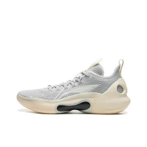 LiNing Charming Ultra Low противоскользящий устойчивый к истиранию низкий топ баскетбольные кроссовки мужские кирпично-серый