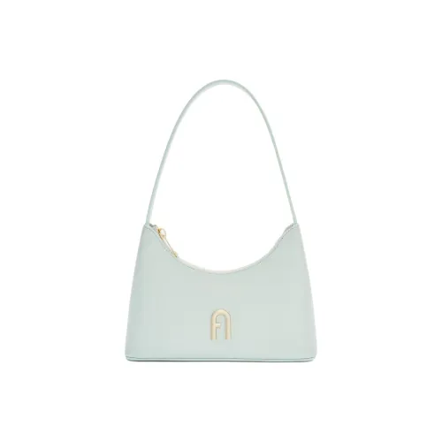 Furla Diamante Мягкая Телячья Кожа Сумка через плечо Мини Женская Синяя