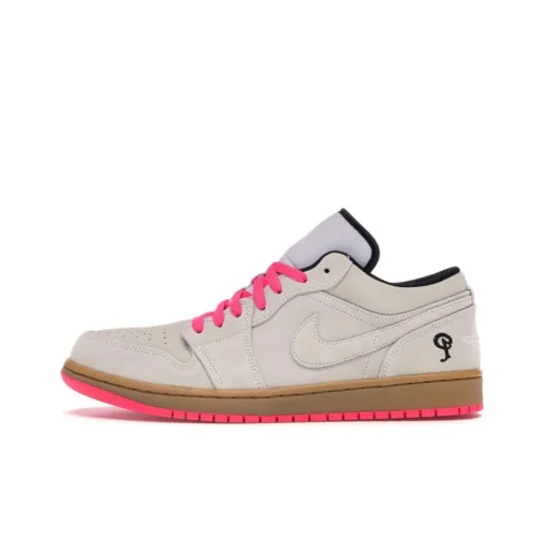 Sneaker Politics x Jordan Air Jordan 1 Low Блок Вечеринка Нескользящий Легкий Низкий Топ