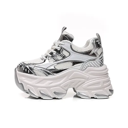 AQUASCUTUM Низкий топ толстая подошва кроссовки женские