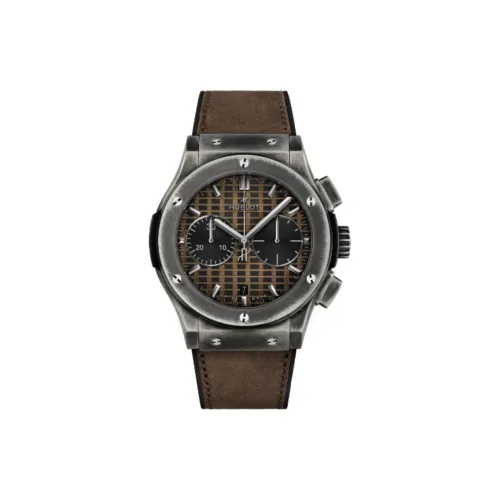 HUBLOT Classic Fusion Collection Автоматический Механический Механизм Мужские Часы Часы 45 мм Коричневый Циферблат Часов