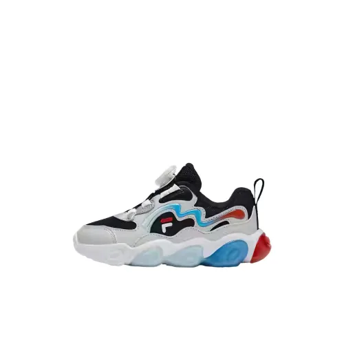 FILA KIDS BOA Slip-resistant Low-Top Тренировочные Кроссовки Черный Sun Каменный Серый Детский