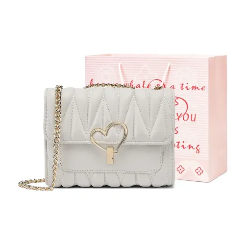 CORALDAISY Синтетическая кожа Маленькая квадратная сумка Сумка через плечо Женская Черный Белый