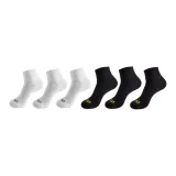 6 пар (Белый 3 шт + Черный 3 шт)