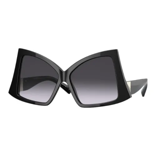 Valentino Пластик Butterfly Солнцезащитные очки Unisex Black