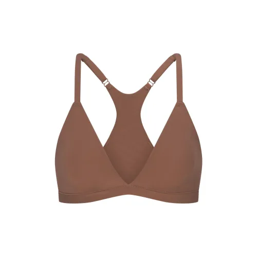 SKIMS SS25 FITSEVERYBODY Рейсербэк Треугольник Бюстгальтер Женский 1 Пачка Яшма Яшма