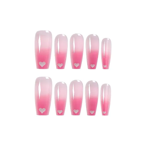 Fanze Heartfelt Icy Clear Y2K Средний LADDER Pink Gradient 25mm
