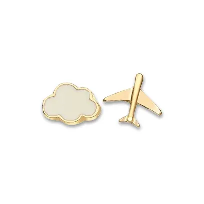 LuluCanaan Alloy Stud Earrings Women's