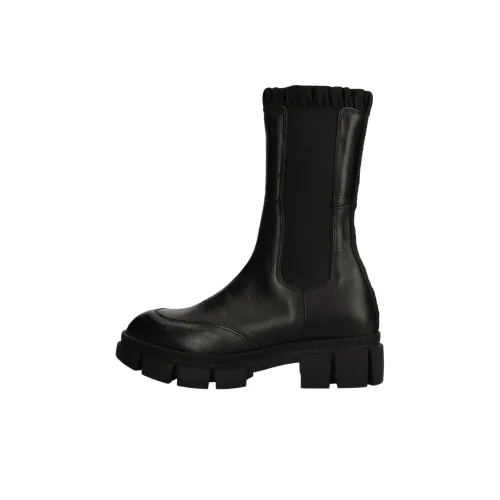 KARL LAGERFELD Aria Ruffle Crew Chelsea Женские Черный