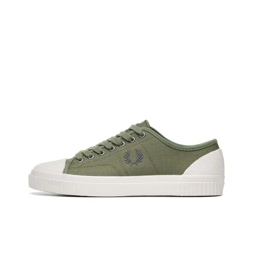 FRED PERRY Hughes Low Топ Скейтборд Кроссовки Мужские Зеленые