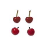 Красное яблоко + Вишня