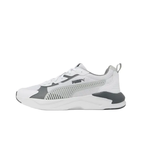 PUMA X Ray 3 Устойчивый к истиранию Дышащий Низкий Топ Повседневная Обувь Унисекс Серый