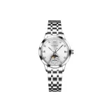 Стальной браслет, натуральный белый