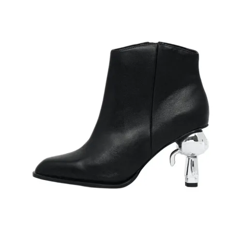 Ботильоны Karl Lagerfeld 8 см Женские Черные