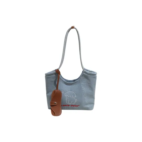 Parker Bear Denim Сумка через плечо Унисекс Джинсовый синий