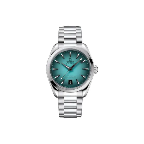 OMEGA Автоматический Механический Часы Мужские AQUA TERRA 150 метров, 38 мм, Зеленый