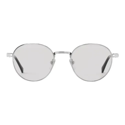 LOUIS VUITTON Металл Ацетат Круглые Оправы для очков Мужские Серебряные