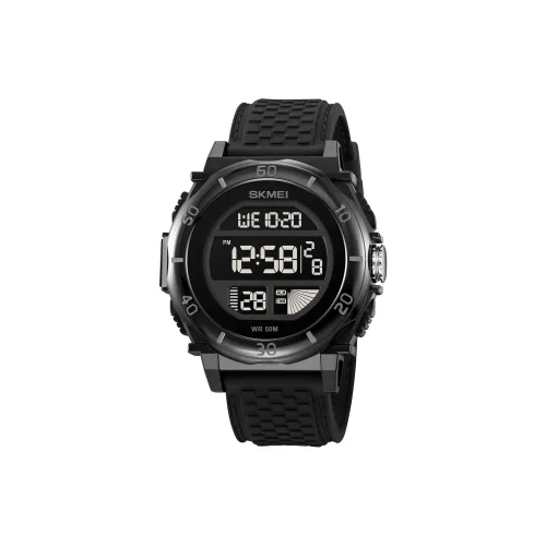 SKMEI Электронные Механические Часы Унисекс Черный Циферблат