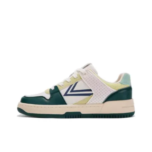 Feiyue Скейтборд Кроссовки Низкие Top Желтые Зеленые Женские