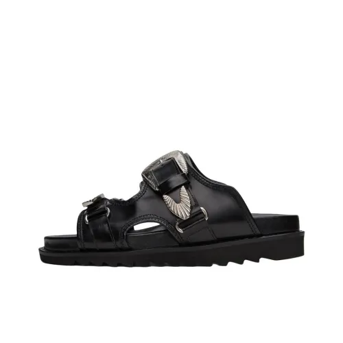 TOGA VIRILIS Слипоны Мужской Черный