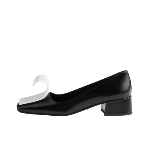 PRADA Лоферы 3,5 см Женские Черные