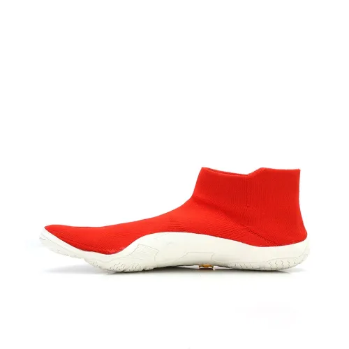 Vibram Slip-Resistant Support Lightweight Quick-Dry MID Training Shoes Men's Red Вибрам Противоскользящий Поддерживающий Легкий Быстросохнущий MID Тренировочные Кроссовки Мужские Красные