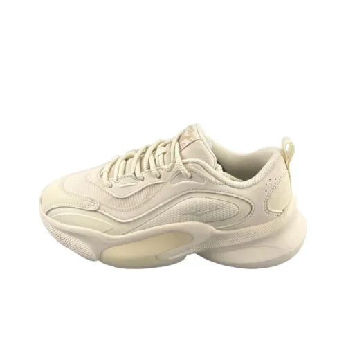 Erke Slip-Resistant Lightweight Thermal Low-Top Footwear Women's Beige Эрке Slip-Resistant Легкий Тепловой Низкий Топ Обувь для Ног Женская Бежевая