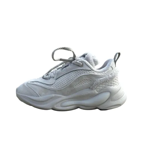 Erke Slip-Resistant Thermal Low-Top Casual Running Shoes Women's Gray Эрке Slip-Resistant Thermal Низкий Топ Повседневные Беговые Кроссовки Женские Серый