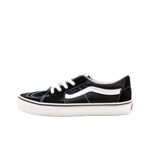 Vans SK8 Скейтборд Кроссовки Низкие Черные Унисекс