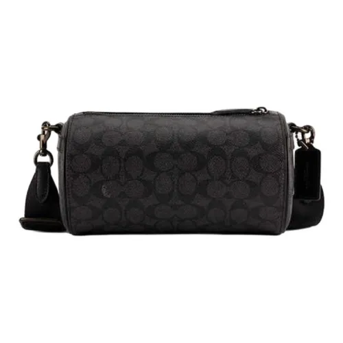 COACH BARREL Сумка через плечо из искусственной кожи маленькая сумка на плечо угольно-серый мужской