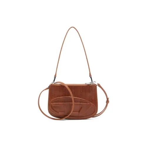 DIESEL Shearling Сумка через плечо Женская Коричневая