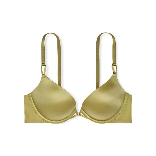 Victoria's Secret Бюстгальтер Женский Сатиновый Зеленый