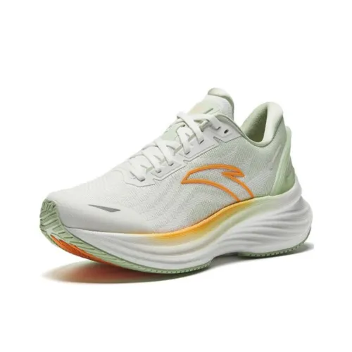 ANTA Амортизирующие нижние юбки Резистентный Низ Топ Повседневные Беговые кроссовки Мужские Белые Зеленые