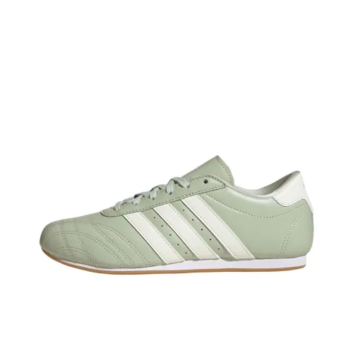 Adidas Originals Taekwondo Slip-resistant Abrasion-resistant Low-top Training Shoes Women's Green White Adidas Originals Taekwondo Противоскользящие Устойчивые к истиранию Низкие Кроссовки для тренировок Женские Зеленый Белый