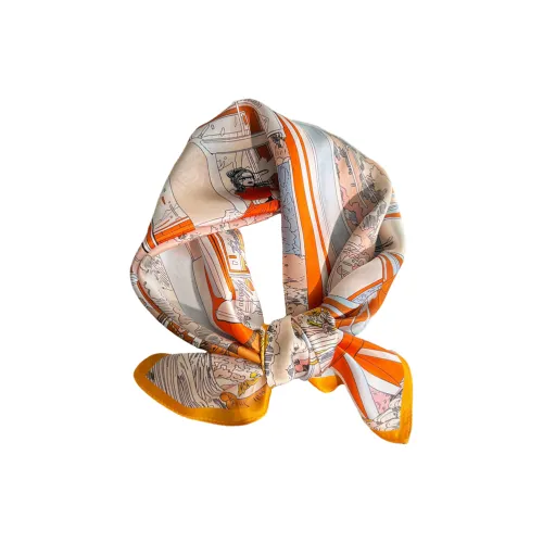 MITHAOL KUSC Шелковые шарфы для женщин