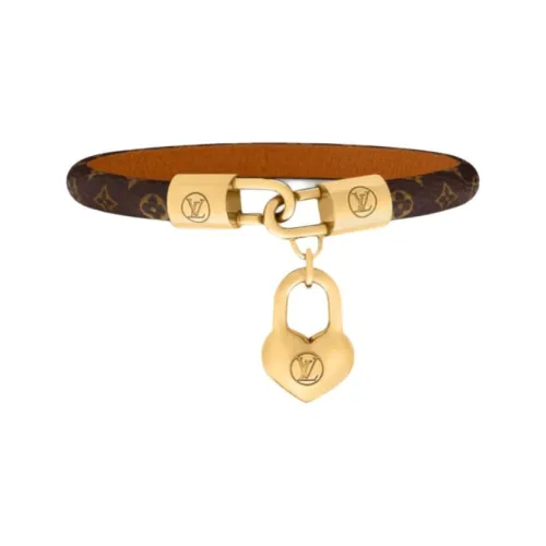 LOUIS VUITTON Металл Браслеты Женские Коричневый