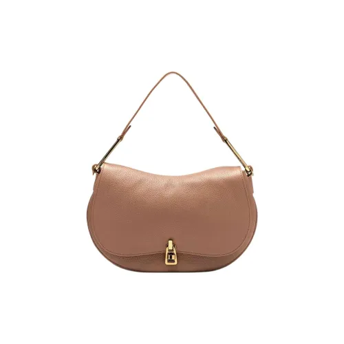 COCCINELLE Magie Сумка из натуральной кожи сумка через плечо среднего размера женская коричневая