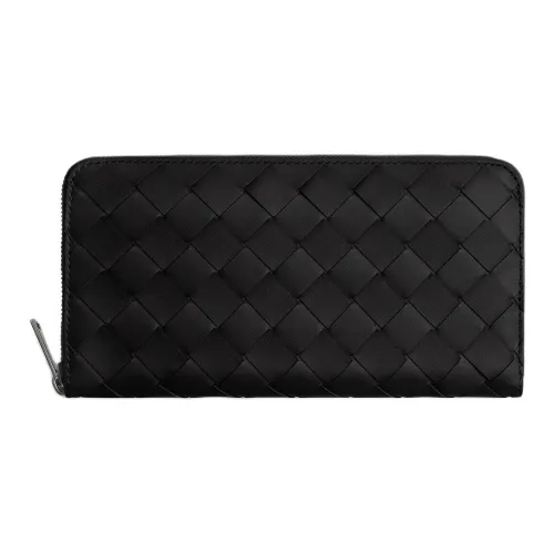 Bottega Veneta Intrecciato Кожа Кошелек Мужской Черный