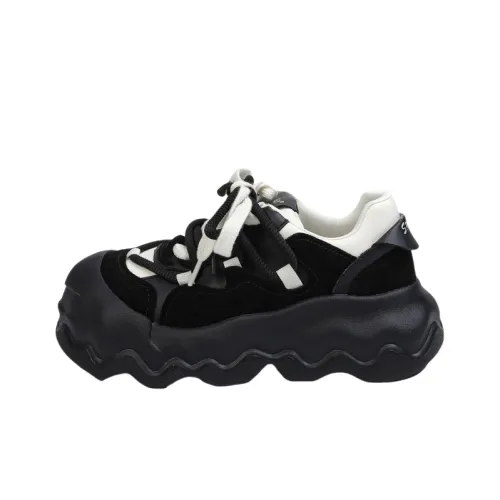 Pak Channy противоскользящие низкие топовые кроссовки с толстой подошвой женские