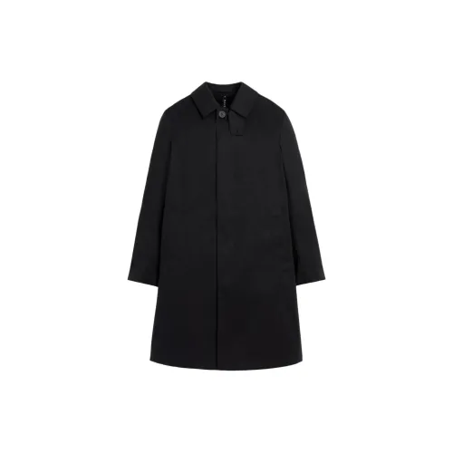 Mackintosh Черное Мужское Пальто