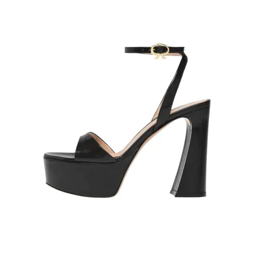 GIANVITO ROSSI One Ремень Сандалии 7 см Женские Черный