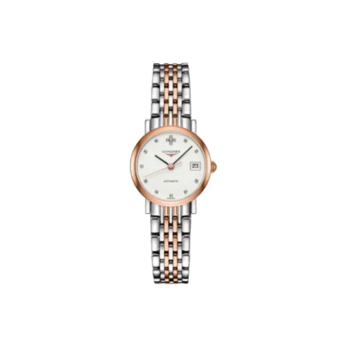 LONGINES Автоматический Механический Movement Женские Elegant Collection Часы 25,5 мм Белый