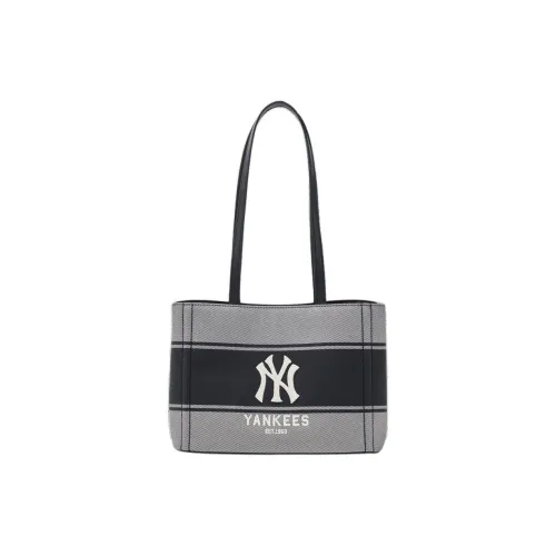 MLB Полиэстер Тоут Сумка Сумка для покупок Сумка Сумка через плечо Стандартная Женская Черная