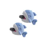 Синий Еда Акула-2 шт (Маленькая Рыбка Консервы Будут Вынуты)