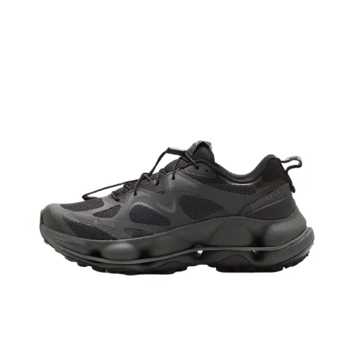 MERRELL Противоскользящая Устойчивая к истиранию Низкий Топ Походная обувь Мужская Черная