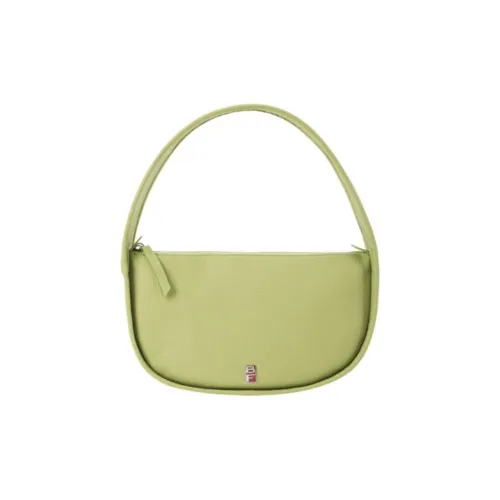 By Far Mechi Коровья кожа Сумка Женская Зеленая