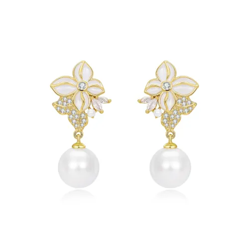 HMZ Серьги из меди и сплава женские